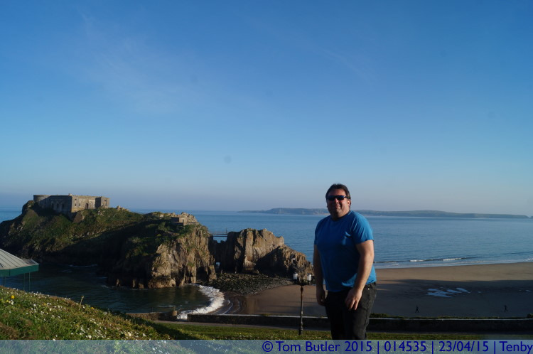 Photo ID: 014535, On Castle Hill, Tenby, Wales