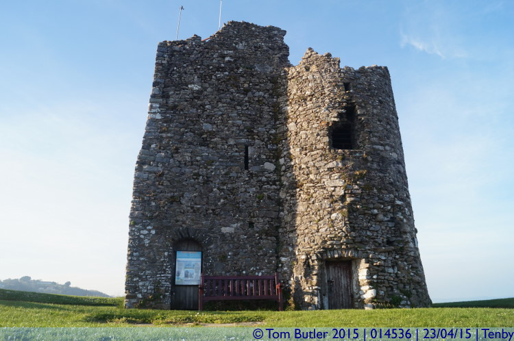 Photo ID: 014536, Castle Keep, Tenby, Wales
