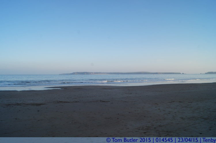 Photo ID: 014545, Looking out to Caldey Island, Tenby, Wales