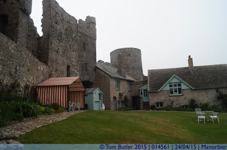 Photo ID: 014561, Inside Manorbier Castle, Manorbier, Wales