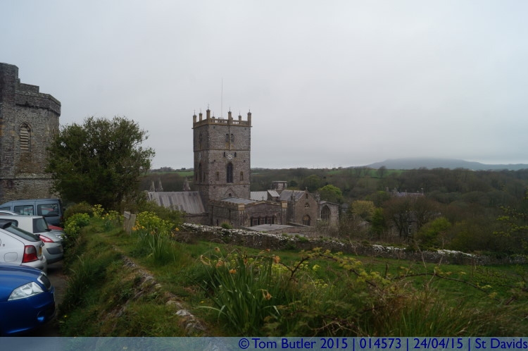 Photo ID: 014573, Approaching the Cathedral, St Davids, Wales