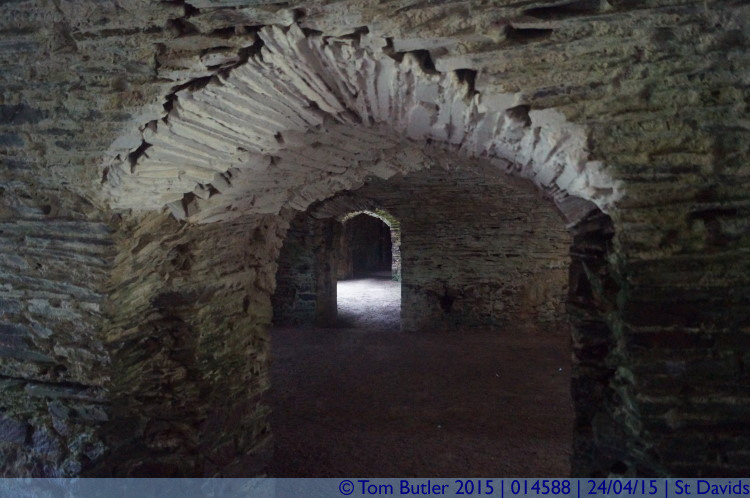 Photo ID: 014588, Underneath the palace, St Davids, Wales