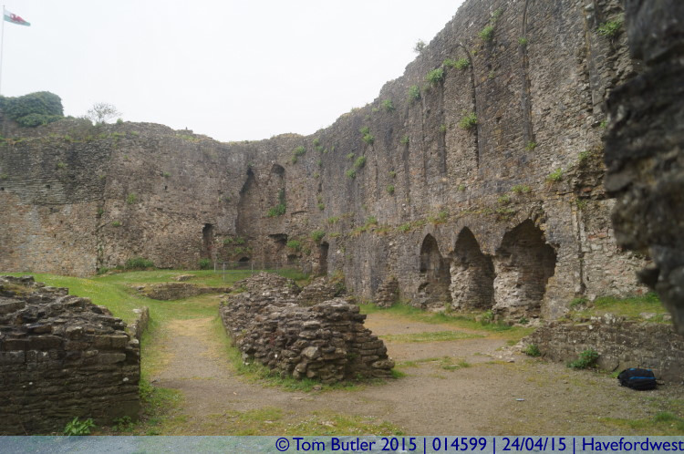 Photo ID: 014599, Haverfordwest Castle, Haverfrodwest, Wales