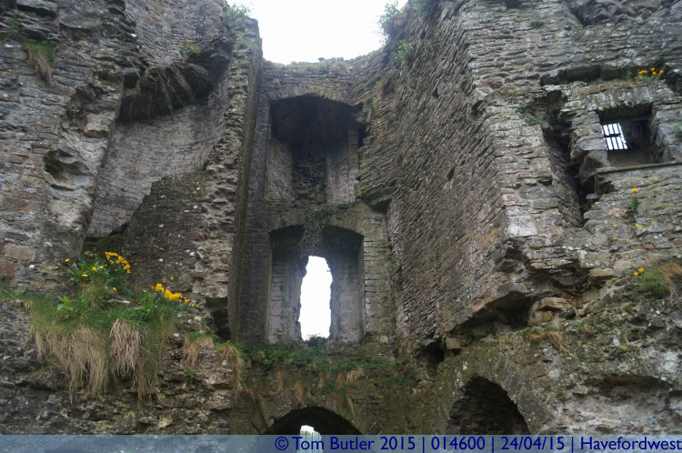 Photo ID: 014600, Castle Ruins, Haverfrodwest, Wales