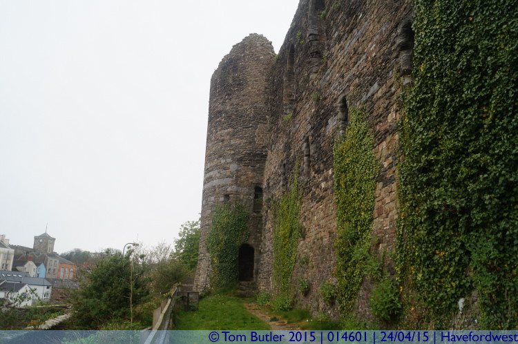 Photo ID: 014601, Castle tower, Haverfrodwest, Wales