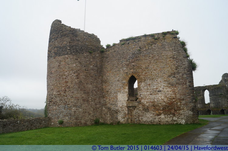 Photo ID: 014603, Castle, Haverfrodwest, Wales