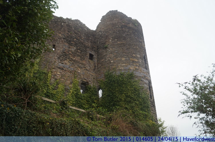 Photo ID: 014605, Ruins of the castle, Haverfrodwest, Wales