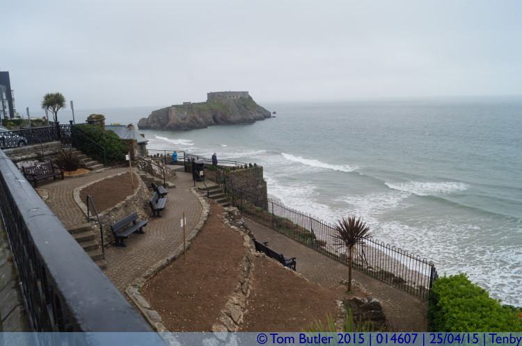 Photo ID: 014607, View from the Paragon, Tenby, Wales