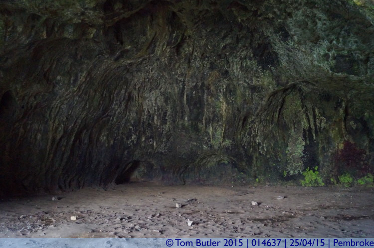 Photo ID: 014637, Cave inside a cave, Pembroke, Wales