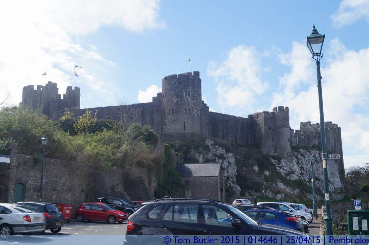 Photo ID: 014646, Underneath the castle, Pembroke, Wales