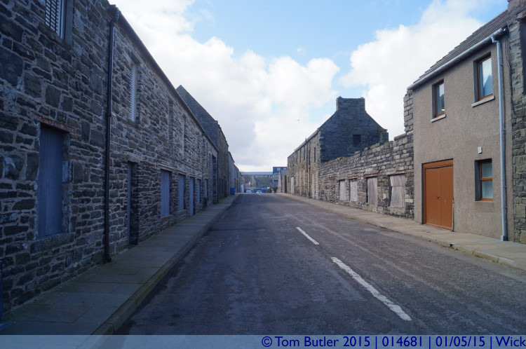 Photo ID: 014681, Empty streets, Wick, Scotland