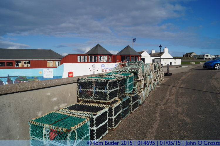 Photo ID: 014695, Lobster Pots, John O'Groats, Scotland