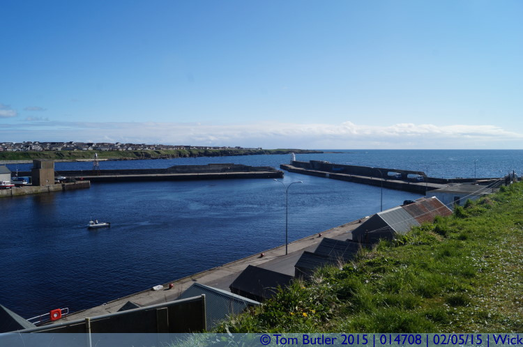 Photo ID: 014708, Above the harbour, Wick, Scotland