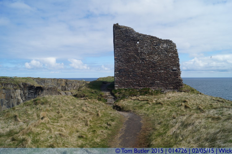 Photo ID: 014726, Castle ruins, Wick, Scotland