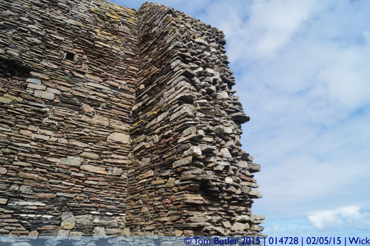 Photo ID: 014728, Remains of the wall, Wick, Scotland