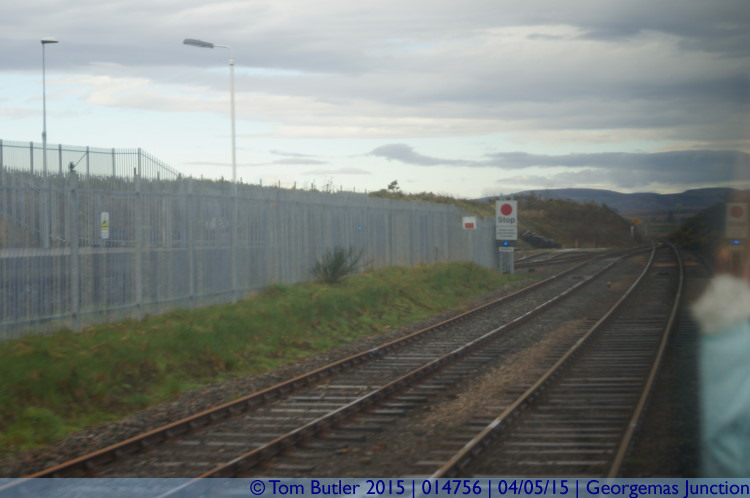 Photo ID: 014756, The junction to the South, Georgemas Junction, Scotland