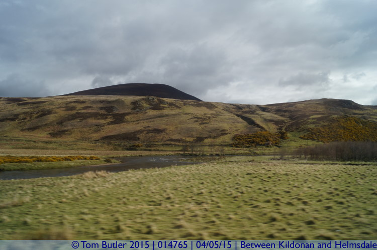 Photo ID: 014765, Helmsdale and Hills, Between Kildonan and Helmsdale, Scotland