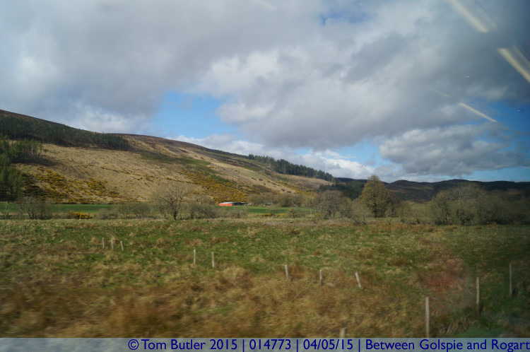 Photo ID: 014773, Into the mountains, Between Golspie and Rogart, Scotland