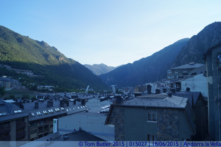 Photo ID: 015027, Looking down the Valley, Andorra la Vella, Andorra