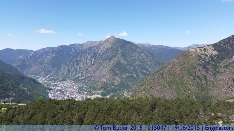 Photo ID: 015047, Looking down on Andorra, Engolasters, Andorra