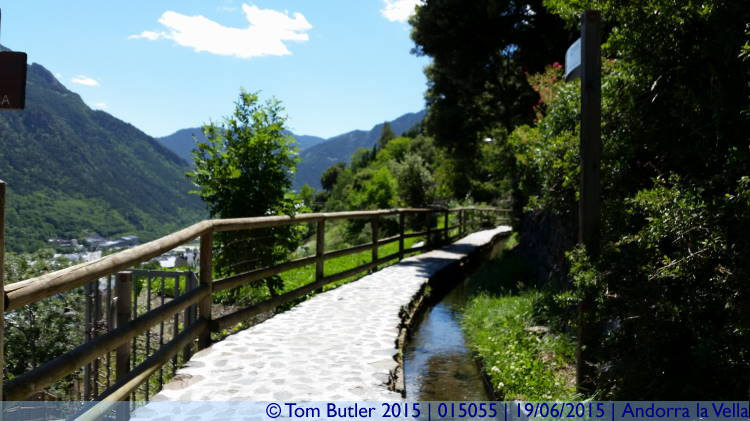 Photo ID: 015055, Up on the Passeig del Rec del Sol, Andorra la Vella, Andorra