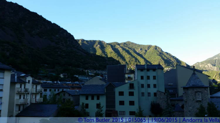 Photo ID: 015065, Evening in the mountains, Andorra la Vella, Andorra