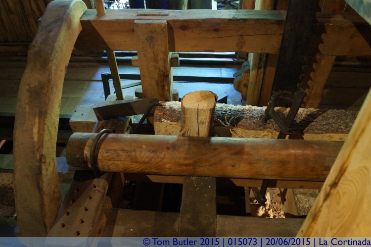 Photo ID: 015073, Inside the saw mill, La Cortinada, Andorra