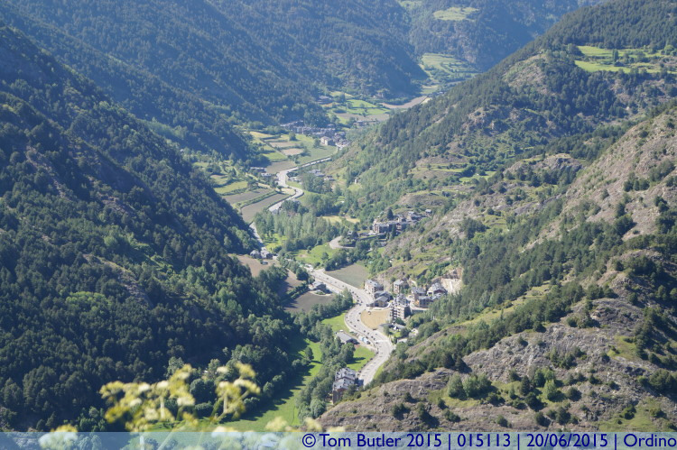 Photo ID: 015113, Looking up the North Valley, Ordino, Andorra