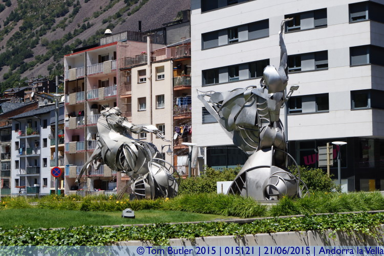 Photo ID: 015121, Sculpture, Andorra la Vella, Andorra
