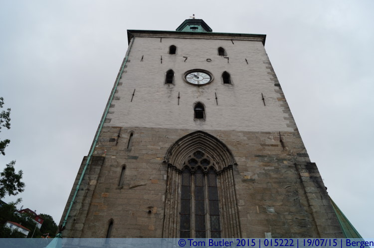 Photo ID: 015222, Tower of the cathedral, Bergen, Norway