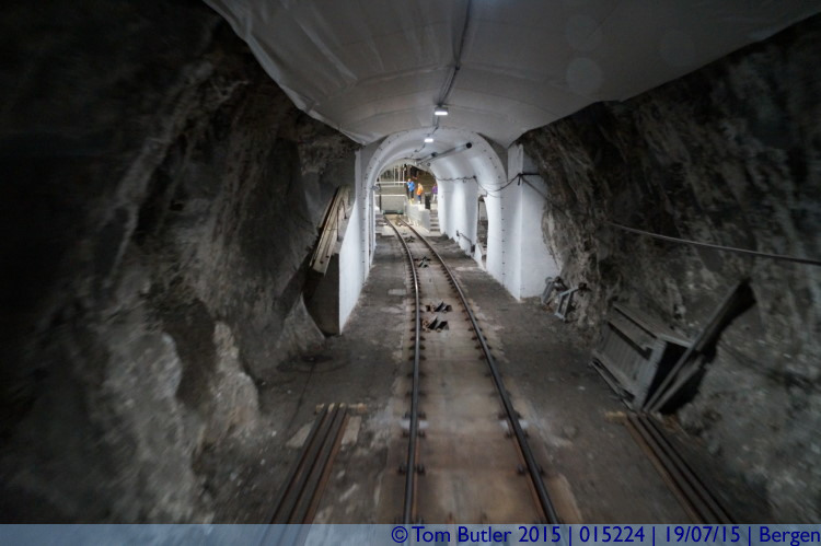 Photo ID: 015224, Leaving the lower funicular station, Bergen, Norway