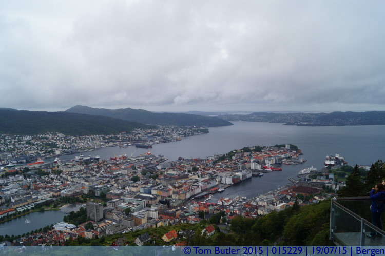 Photo ID: 015229, Bergen harbour and fjord, Bergen, Norway