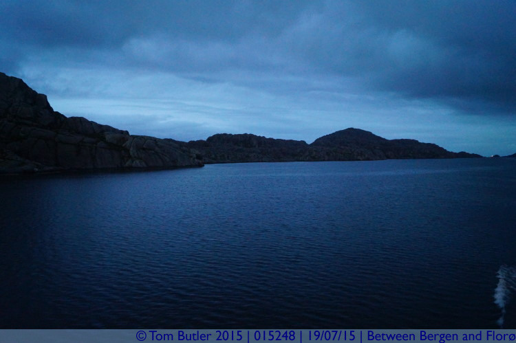 Photo ID: 015249, Dusk over southern Norway, Between Bergen and Flor, Norway