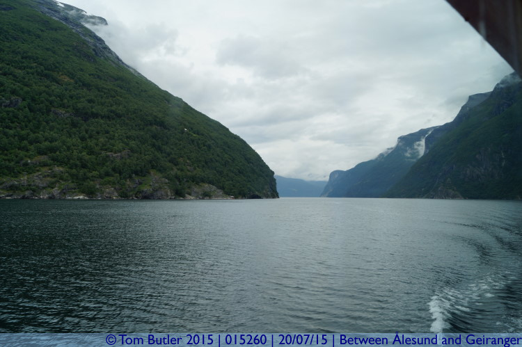 Photo ID: 015260, Heading towards the Geiranger Fjord, Between lesund and Geiranger, Norway