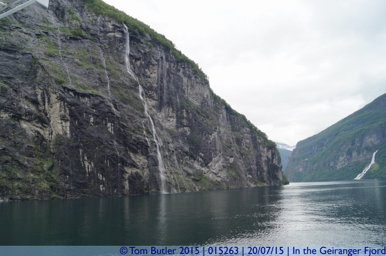Photo ID: 015263, Water everywhere, In the Geiranger Fjord, Norway