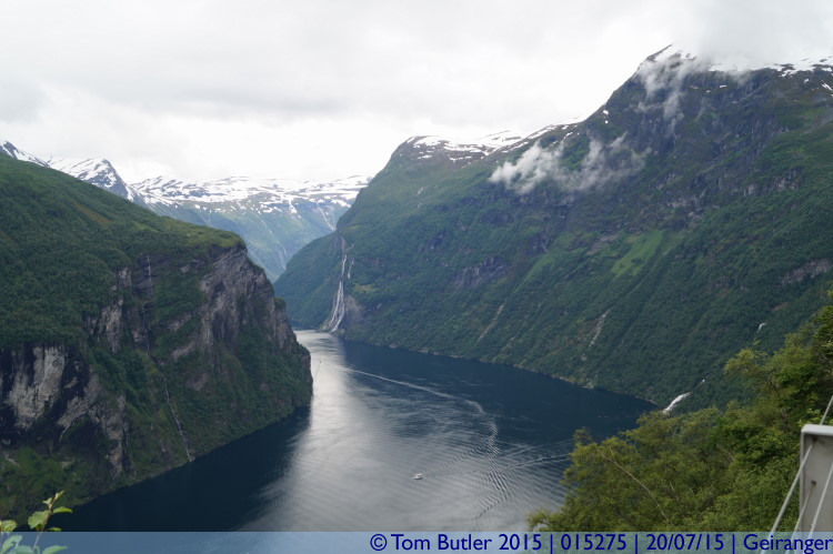 Photo ID: 015275, Looking up the Geirangerfjord, Geiranger, Norway