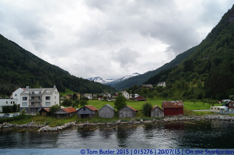 Photo ID: 015276, Leaving Eidsdal, On the Storfjorden, Norway