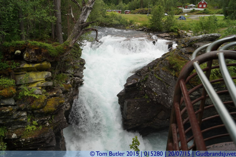 Photo ID: 015280, Gorge waterfall, Gudbrandsjuvet, Norway