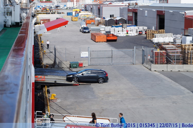 Photo ID: 015345, Loading cars, Bod, Norway
