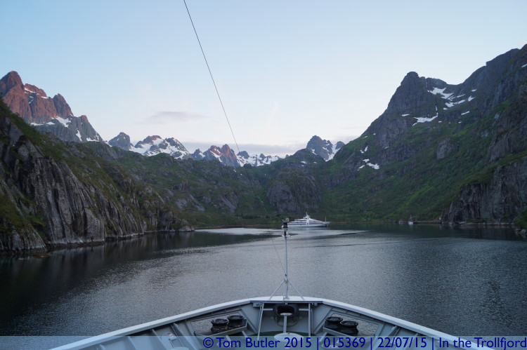 Photo ID: 015369, At the end of the Trollfjord, In the Trollfjord, Norway