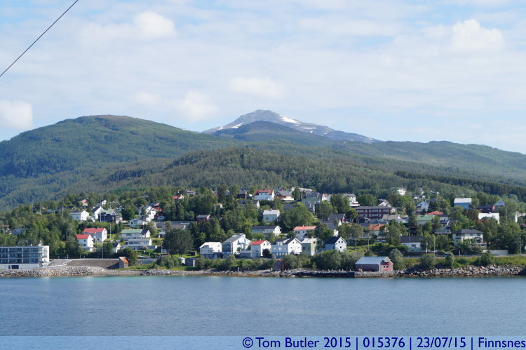 Photo ID: 015376, Approaching Finnsnes, Finnsnes, Norway