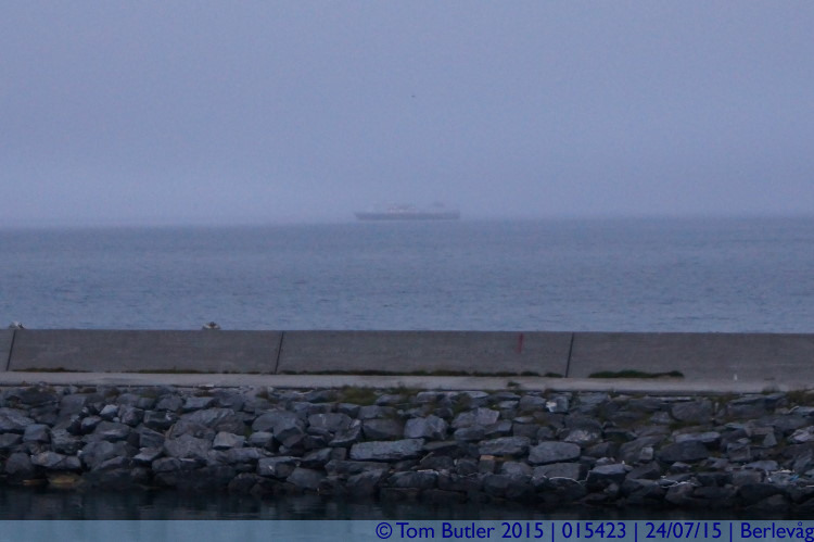 Photo ID: 015423, The Vesterlen waits to get into port, Berlevg, Norway