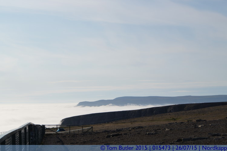 Photo ID: 015473, Fog at the North Cape, Nordkapp, Norway