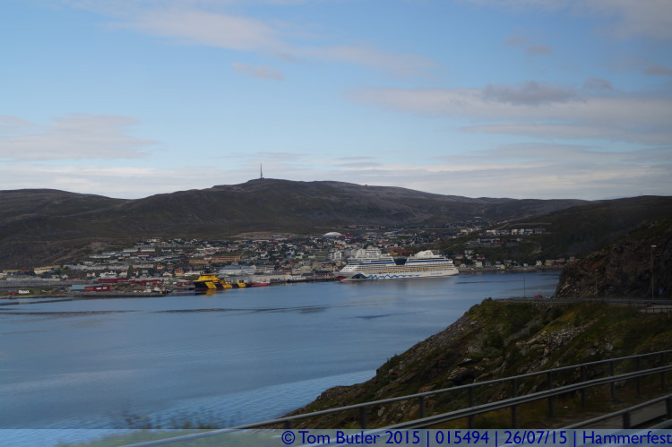 Photo ID: 015494, Approaching Hammerfest, Hammerfest, Norway