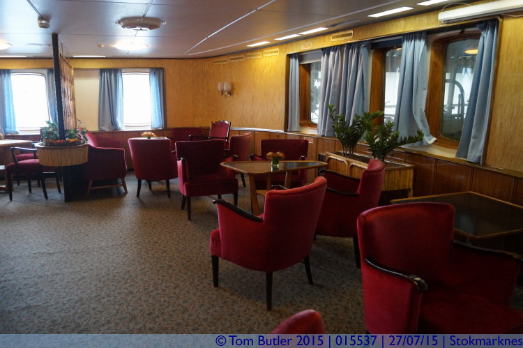 Photo ID: 015537, First class lounge, Stokmarknes, Norway
