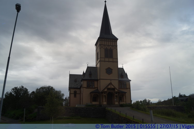 Photo ID: 015555, The church at Vgan, Vgan, Norway