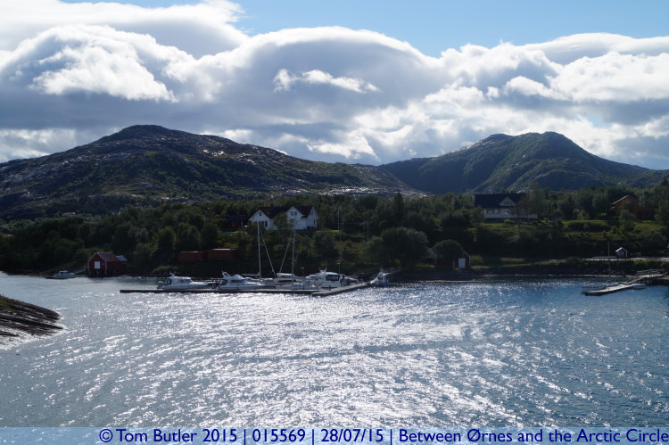 Photo ID: 015569, Sailing past Selsya, Between rnes and the Arctic Circle, Norway