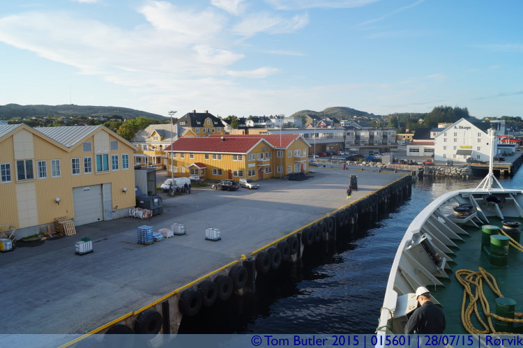 Photo ID: 015601, Docking, Rrvik, Norway