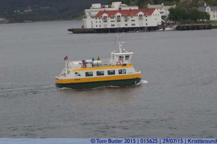 Photo ID: 015625, Harbour ferry, Kristiansund, Norway