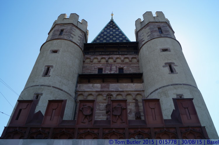 Photo ID: 015778, Fortified Gate, Basel, Switzerland